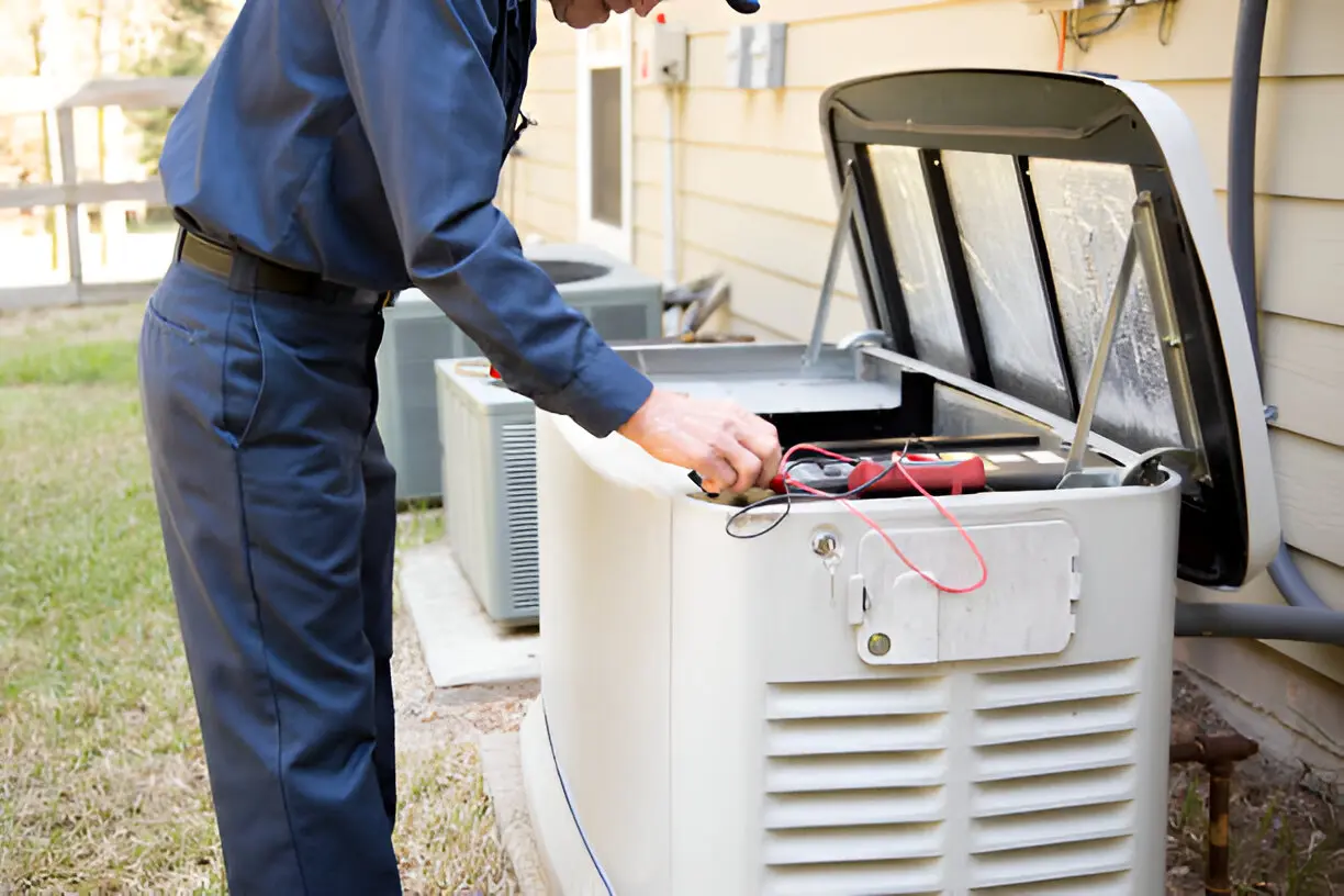 Home 10 Technician providing expert air conditioning service in Bonita Springs home